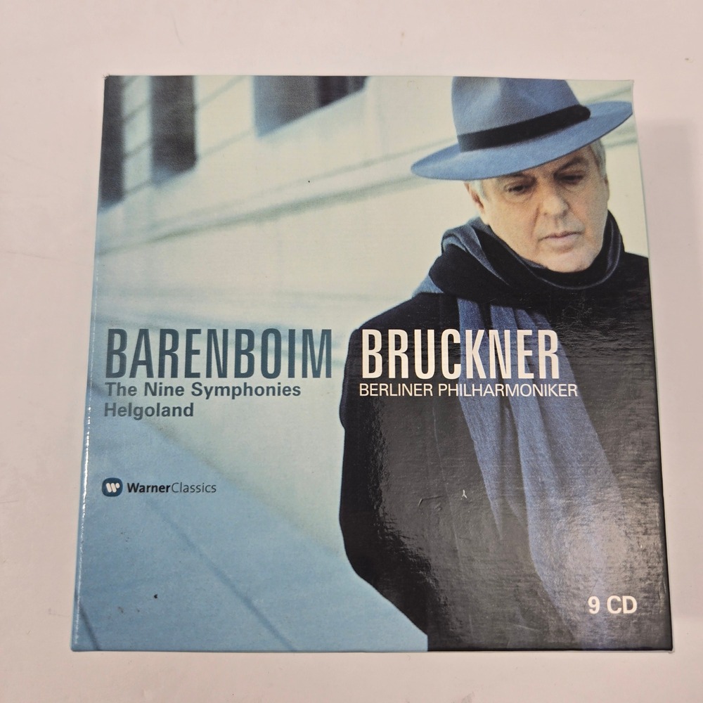 Barenboim - Bruckner Nine Symphonies 9 CD Warner Classics Box Set EX/NM